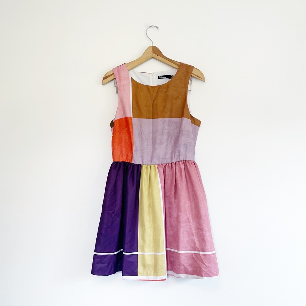 DEAR CREATURES clock block dress